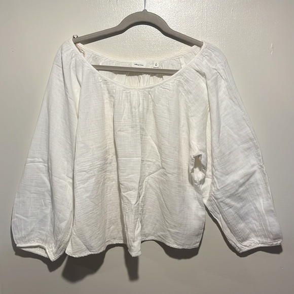 NWT White S Wilfred Free Sight Blouse - Picture 4 of 9